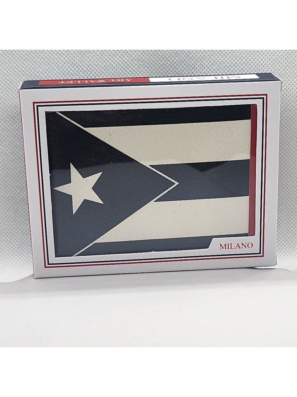 LAST ONE Brand New  Puerto Rican Flag Design Wallet